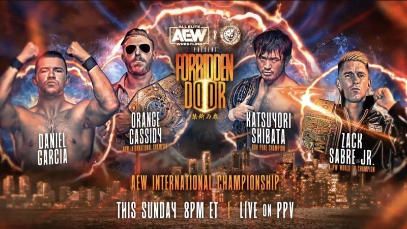 1x26 Orange Cassidy Vs Daniel Garcia Vs Shibata Vs Zack Sabre Jr AEW