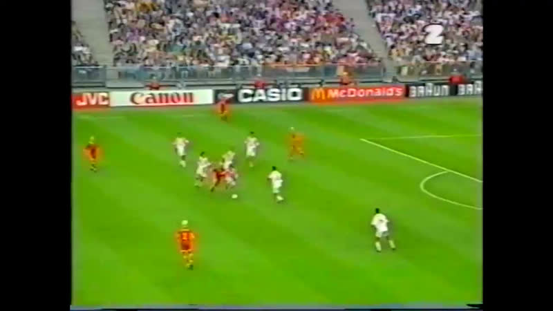 Tunisia - Romania World Cup 1998 Groupstage Matchday 3 full match