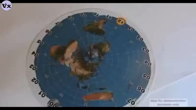 Le cercle Antarctique est un planisphère utilisé en sphère
