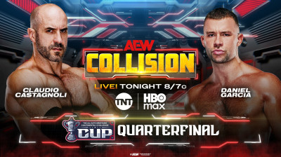 Claudio Castagnoli vs. Daniel Garcia - Continental Challenge Cup Quarter Final Match - AEW Collision (2026-08-22)