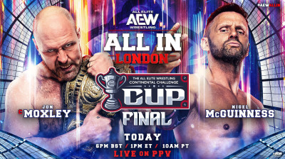Jon Moxley vs. Nigel Mcguinness - AEW Continental Challenge Cup Final Match - All In London (2026-08-30)