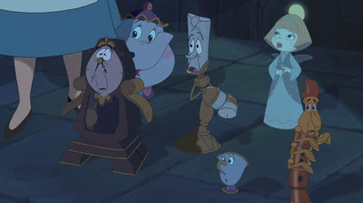 Disney's beauty and the beast the enchanted christmas