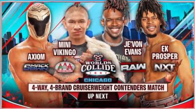 Mini Vikingo vs. EK Prosper vs. Axiom vs. Je’Von Evans