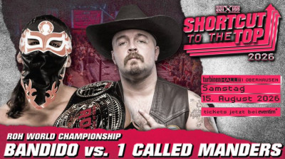 Bandido vs. 1 Called Manders - ROH World Championship - wXw Shortcut To The Top (2026-08-15)