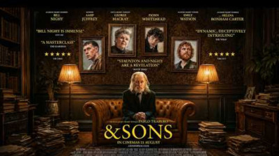 & Sons ~ Johnny Flynn-Dominic West-George MacKay-Bill Nighy (David Gilbert-Sarah Polley+Pablo Trapero 2025)