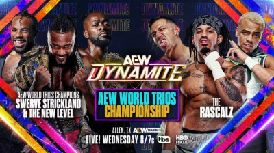 Swerve Strickland & New Level vs. The Rascalz - AEW World Trios Championship - AEW Dynamite (2026-09-02)