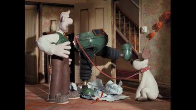 2- Wallace Gromit - Un mauvais pantalon - 1993