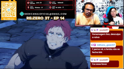 React Re:Zero T3 EP 14 e 15