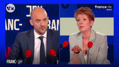La journaliste n'a pas froid aux yeux